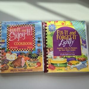 Fix-It and Forget-It Lightly Cookbook Set